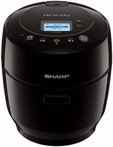 シャープ ヘルシオ ホットクック 電気調理鍋 無水鍋 1.0L 1~2人用 ブラック KN-HW10G-B