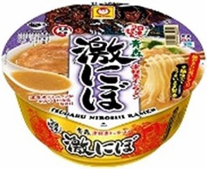 東洋水産 日本うまいもん 青森津軽煮干しラーメン 激にぼ 110g×12個