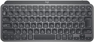 ロジクール MX KEYS mini KX700GR ミニマリスト ワイヤレス イルミネイテッド キーボード グラファイト 充電式 bluetooth Logi Bolt Unif