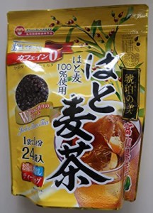 健茶館 富山県産 琥珀の美はと麦茶24P 144g×12個