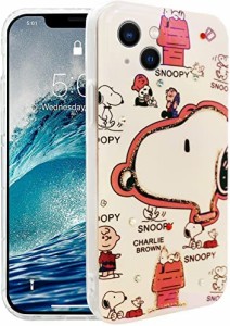 スヌーピー iPhone13 用 ケース TPU クリアソフトケース スマホケース カバー スヌーピー ケース ペイント 対応 アイフォン13 2021新型 I