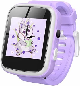 日本正規品 キッズ 腕時計 AGPTEK スマートウォッチ 子供用 キッズ 「文字盤DIY 水分補給」腕時計 女の子 キッズスマートウォッチ キッズ