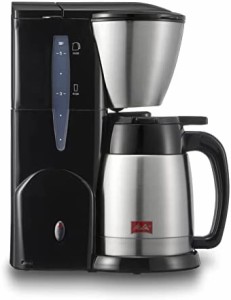メリタ(Melitta) フィルターペーパー式コーヒーメーカー メリタ ノアプラス ブラック 5杯用 SKT55-1B