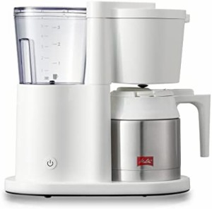 メリタ(Melitta) フィルターペーパー式コーヒーメーカー メリタ オルフィプラス ホワイト 5杯用 SKT53-3W