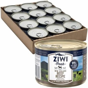 ZIWI ピーク ドッグ缶 グラスフェッドビーフ 170g×12缶