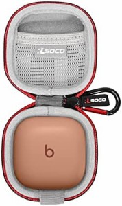 RLSOCO 収納ケース　beats fit pro/x kim　ワイヤレスイヤホン対応 (ブラック)