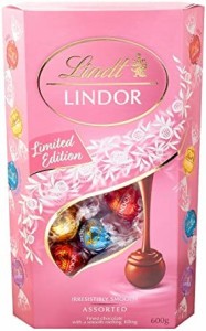 リンツ リンドール ピンク アソート　リミテッドエディション 大容量600グラム Lindt Lindor Pink Assort 600g