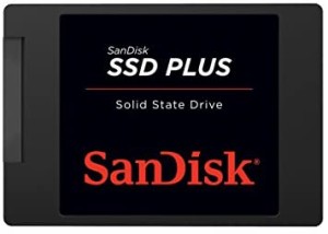 SanDisk サンディスク 内蔵SSD 2.5インチ / SSD Plus 1TB / SATA3.0 /メーカー3年保証 / SDSSDA-1T00-G27