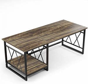 ローテーブル センターテーブル コーヒーテーブル リビングテーブル 収納棚付き テーブル 机 座卓 ちゃぶ台 木製 木目調 アジャスター付