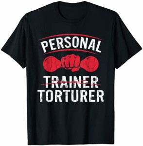 パーソナルトレーナー トータラー ファニーフィットネスエクササイズグラフィック Tシャツ