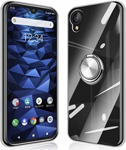 Kyocera DIGNO BX2 ケース DIGNO SX2 ケース 耐衝撃 シリコン クリア TPU リング付き DIGNO BX2 A101KC カバー スマホケース 透明 軽量 