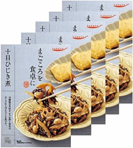 【常温保存・レンジ可】国分グループ本社 tabete まごころを食卓に 膳 十目ひじき煮 70g×5個 保存食・レトルトおかず・一人暮らし・ギフ