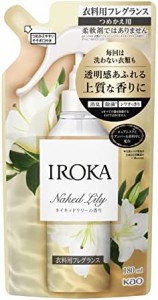 IROKA ミスト 衣料用ミスト 香水のように上質で透明感あふれる香り ネイキッドリリーの香り 詰め替え 180ml