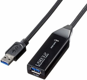 サンワサプライ USB延長ケーブル 3m延長(USB3.2 Gen1アクティブリピーターケーブル) デイジーチェーン接続可能(最大8m延長) KB-USB-R303N