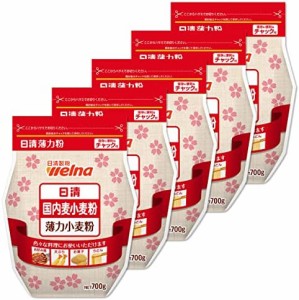 日清 国内麦小麦粉 700g×5個