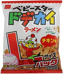 おやつカンパニー ベビースター ドデカイラーメンチキン味 Lサイズパック 124g×12袋