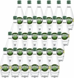 Perrier(ペリエ) ペットボトル 500ml×24本 [正規輸入品] (フランス 産 ナチュラルミネラルウォーター 炭酸水)