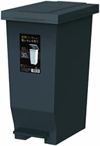 アスベル ゴミ箱 エバンMP密閉ペダルペール30L フタ付 ブラック