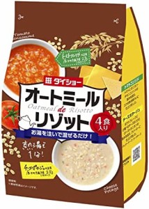 ダイショー オートミールdeリゾット トマト&チーズ 4食入り(100g)×10個