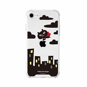 アビィフレンズ(Abbi Friends) iPhone SE 3/ SE 2 ハイブリッドケース [ アップルマーク りんご フレンズヒル NEKOMANJU キャラクター ワ