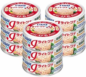 いなば 国産ライトツナアイフレーク かつお油漬 (70g×3缶)×3個