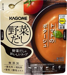 カゴメ 野菜だしのおいしいスープ トマトのポタージュ 140g×5袋