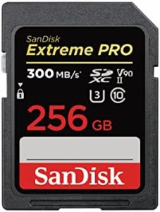 【 サンディスク 正規品 】 SDカード 256GB SDXC Class10 UHS-II V90 読取最大300MB/s SanDisk Extreme PRO SDSDXDK-256G-GHJIN 新パッケ