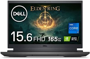 Dell G15 5520 ゲーミングノートパソコン NG9X5A-CHLDG ダークグレー(Intel 12th Gen Core i7-12700H,16GB,512GB SSD,RTX3060,15インチFH