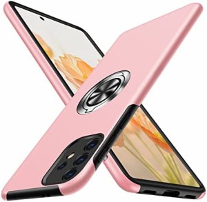 【WYEPXOL】Galaxy A52 5G ケース リング付き 耐衝撃 tpu pc 二重構造 SC-53B ケース 全面保護 一体型スマホケース ギャラクシーa52 5g 