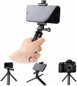 三脚ミニスマホ 三脚カメラの三脚goproアクションカメラ三脚スタンドスマートフォン用カメラ三脚スタンドス5?10cmのスマートフォンクリッ