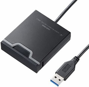 サンワサプライ USB3.2 Gen1 SDカードリーダー ADR-3SDUBKN