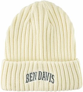 [ベンデイビス] カレッジ刺繍ニット帽 BDW-9500CL_OW