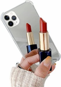 適用 iPhone 11 pro ミラー ケース 鏡 【 ストラップ 同梱】 iPhone 11pro ケース 鏡 iphone11pro カバー ミラー iPhone11 pro ケース 鏡