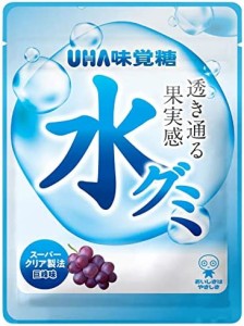 味覚糖 水グミ 巨峰 グミキャンディ 40g×10袋