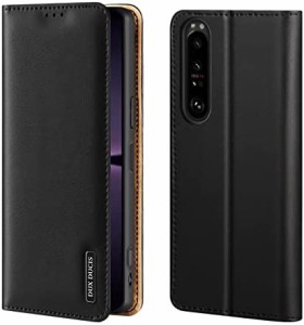 【WISH Series 高級牛革】Xperia 1 IV ケース 手帳型 本革 スマホケース [au SOG06 docomo SO-51C softbank対応] エクスペリア ワン マー