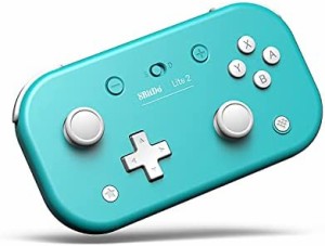 8BitDo Lite 2 Switch、Switch Lite、Android、Raspberry Pi（ターコイズ）用のBluetoothゲームパッド