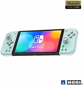 【任天堂ライセンス商品】グリップコントローラー Fit for Nintendo Switch　MINT GREEN×WHITE【Nintendo Switch対応】