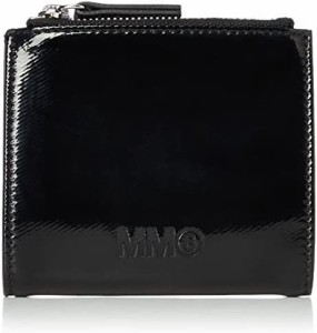 [エムエムシックス メゾン マルジェラ] 二つ折り財布 SA5UI0001-P4621 FlapWallet レディース Black [並行輸入品]