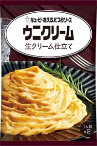 キユーピー あえるパスタソース ウニクリーム 生クリーム仕立て (70g×2)×6個