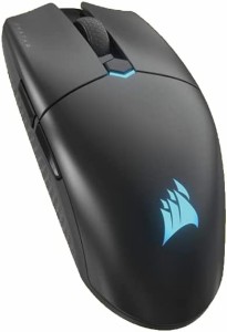 CORSAIR iCUE KATAR Elite Wireless ワイヤレスゲーミングマウス 軽量マウス 脱着可能ケーブル付き CH-931C111-AP ブラック