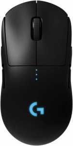 Logicool G ロジクール G PRO ゲーミングマウス ワイヤレス HERO 25Kセンサー LIGHTSPEED 無線 POWERPLAY ワイヤレス充電対応 LIGHTSYNC 