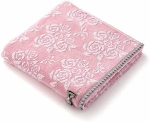 ジルスチュアート JILLSTUART ローズブーケ バスタオル ピンク ふわふわ かわいい リボン 上品 花柄 58-1523330 約60×120cm