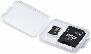 サンワサプライ メモリーカードクリアケース(microSDカード用・6個セット) FC-MMC10MICN