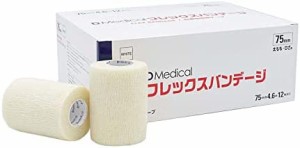 DMedicalフレックスバンテージ DFB-75 WH 75MM 12ホン テーピングテープ