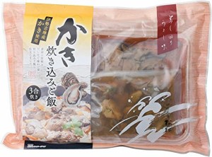 松村水産 伊勢志摩産 かき 炊き込みご飯の素 3合炊 × 3