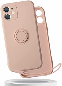 iphone 11 ケース リング付き シリコンケース iPhone11 ストラップ リング iphone 11 シリコン カバー アイフォン 11 リングケース アイ