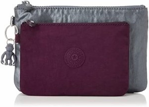 [キプリング] ポーチ DUO POUCH レディース STEEL GR METAL [並行輸入品]