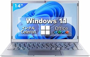 パソコン ノート office付き 14インチ VETESA Win11 搭載 薄型PC ノート 高性能CPU N4020C 最大2.8GHz フルHD液晶/大容量バッテリー搭載/