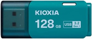 KIOXIA(キオクシア) 旧東芝メモリ USBフラッシュメモリ 128GB USB3.2 Gen1 日本製 国内サポート正規品 KLU301A128GL