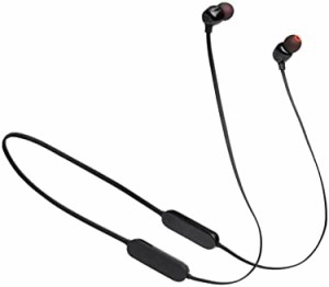 JBL TUNE125BT Bluetooth イヤホン マルチポイント対応/ワイヤレス/マイクリモコン付き/USB Type-C充電/マグネット搭載 ブラック JBLT125